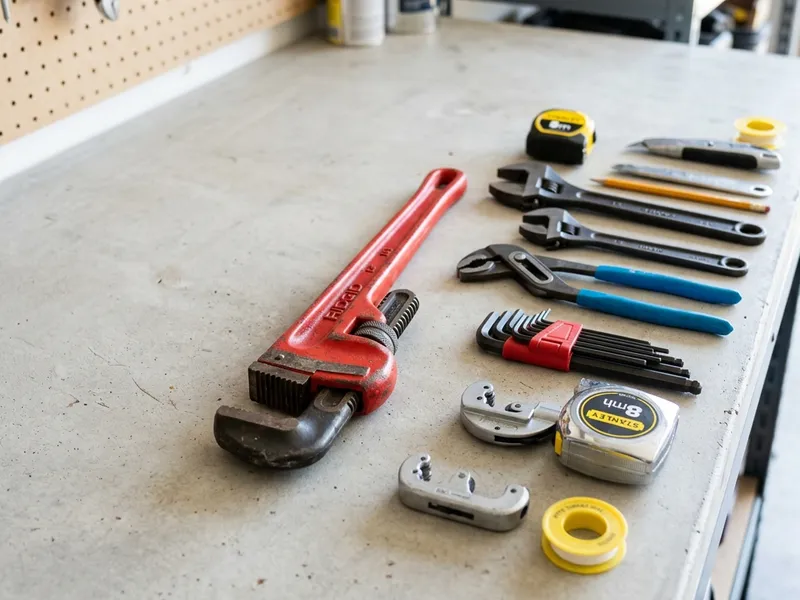 Professional plumbers in Tignall, GA equipped with top-tier tools for residential and commercial plumbing services.
